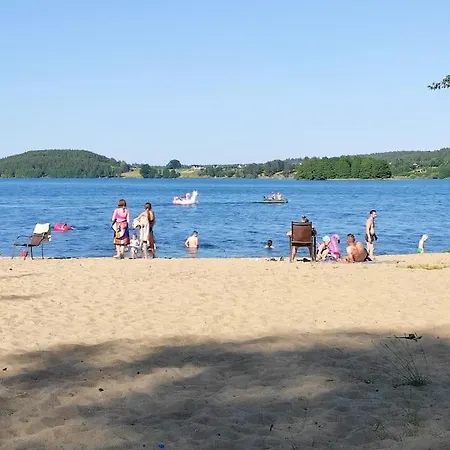 بيت للعطل Slusarnia-domek Z Sauna I Balia Nad Jeziorem, Kaszuby *