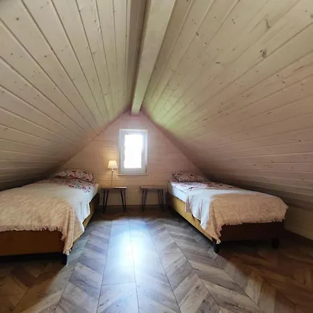 Slusarnia-domek Z Sauna I Balia Nad Jeziorem, Kaszuby Hébergement de vacances *