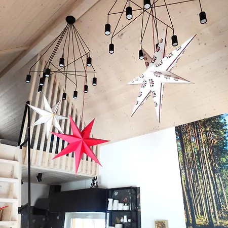 Slusarnia-domek Z Sauna I Balia Nad Jeziorem, Kaszuby Ferienhaus *