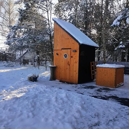 بيت للعطل Slusarnia-domek Z Sauna I Balia Nad Jeziorem, Kaszuby