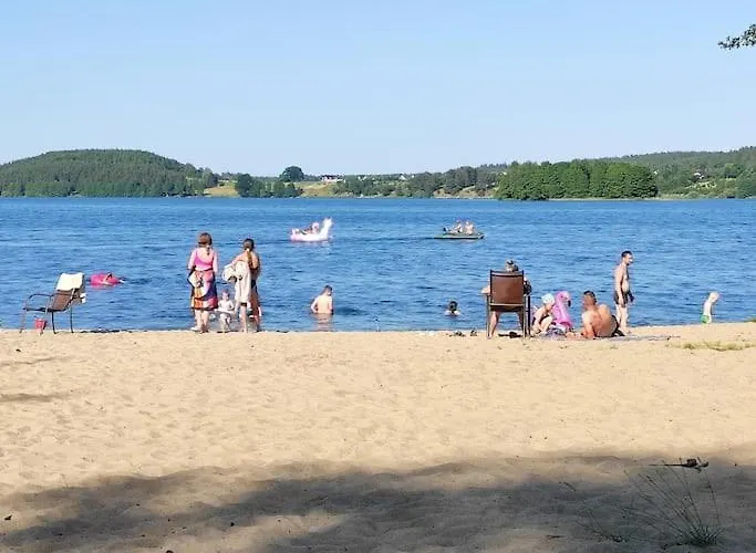 Дом отдыха Slusarnia-domek Z Sauna I Balia Nad Jeziorem, Kaszuby *