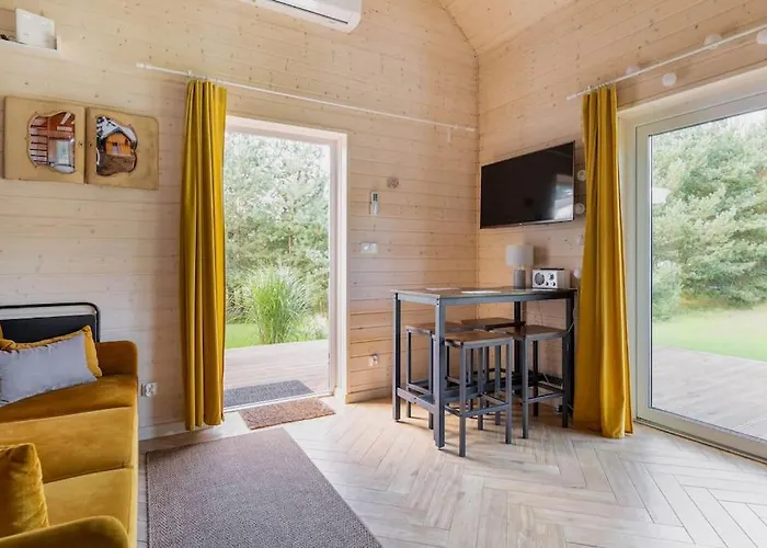 Slusarnia-domek Z Sauna I Balia Nad Jeziorem, Kaszuby Дом отдыха *