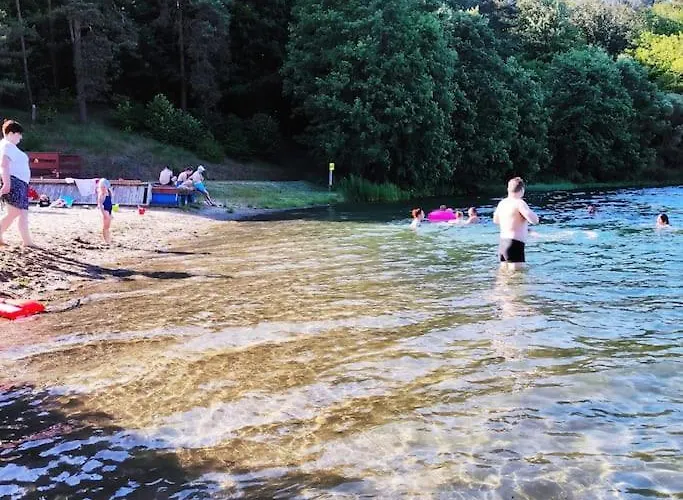 Slusarnia-domek Z Sauna I Balia Nad Jeziorem, Kaszuby بيت للعطل Żuromin