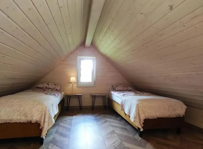 Slusarnia-domek Z Sauna I Balia Nad Jeziorem, Kaszuby بيت للعطل *