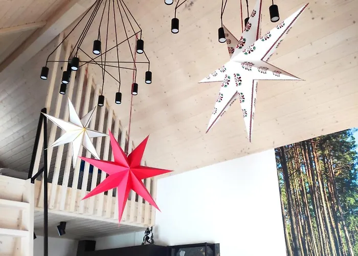 Slusarnia-domek Z Sauna I Balia Nad Jeziorem, Kaszuby Дом отдыха *