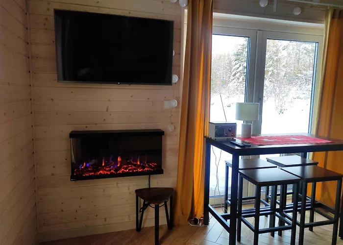 Дом отдыха Slusarnia-domek Z Sauna I Balia Nad Jeziorem, Kaszuby